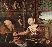Lucas Cranach the Elder Die Bezahlung oil painting reproduction